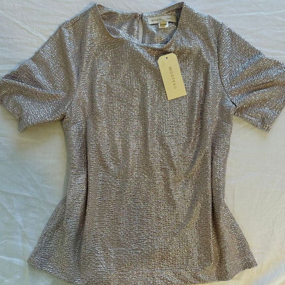 Brand New Sparkly‎ Women's Shirt (with tags) Size M
